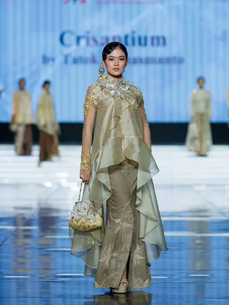 Hasil makeup model Jogja Fashion Parade