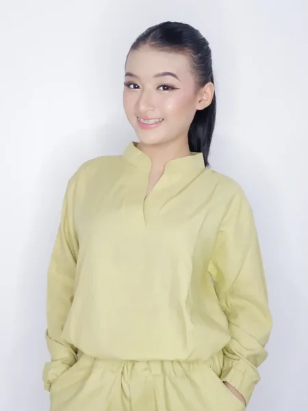 Hasil makeup model untuk klinik